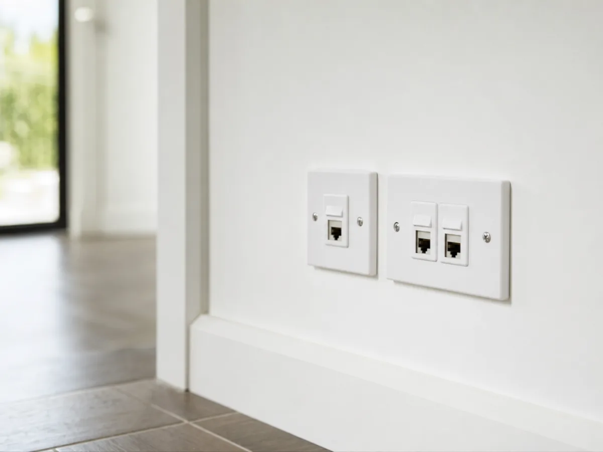 Data / networking point installation