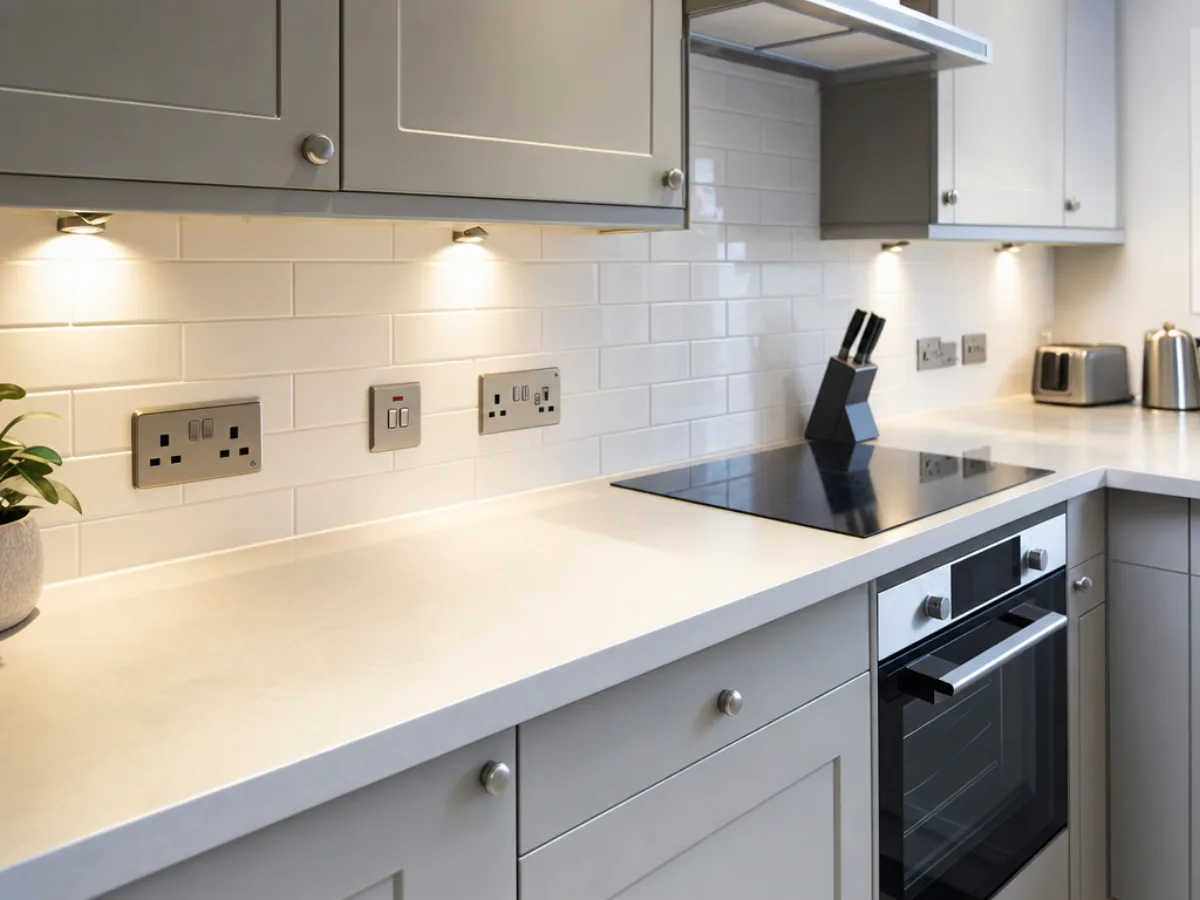 Kitchen electrical refit
