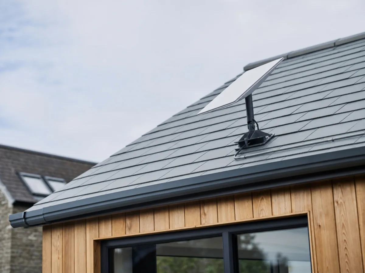 Starlink installation — commercial